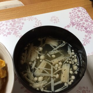 えのきの中華風スープ